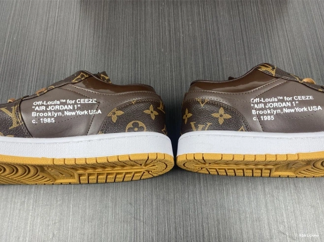 Cheap TBkick Air Jordan Off-Louis OW LOW AJ1 1 x 0715